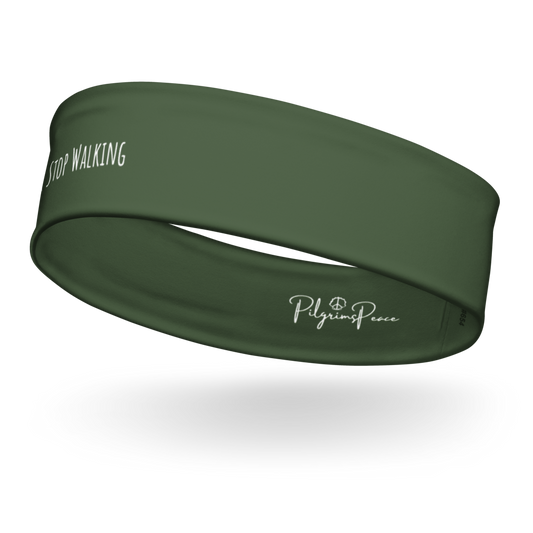 ''Never Stop Walking'' Stirnband