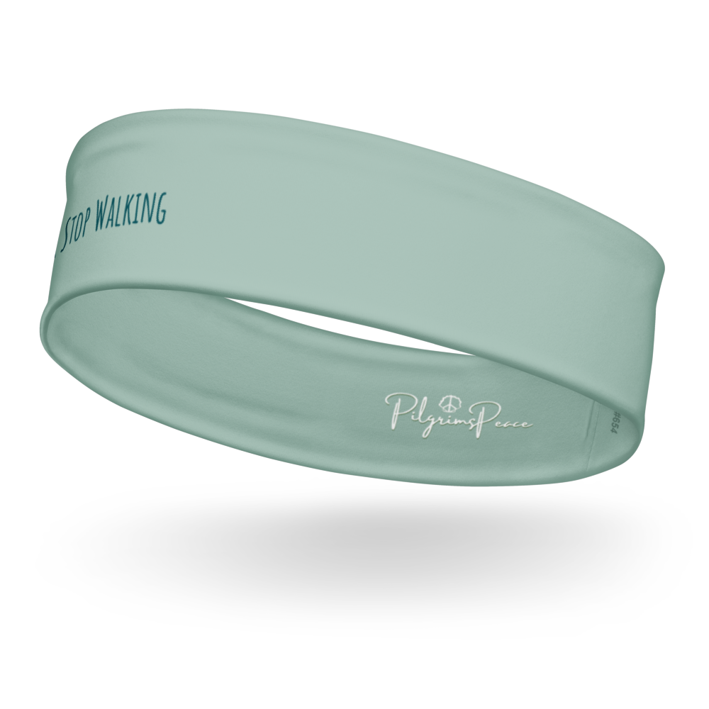 ''Never Stop Walking'' Stirnband